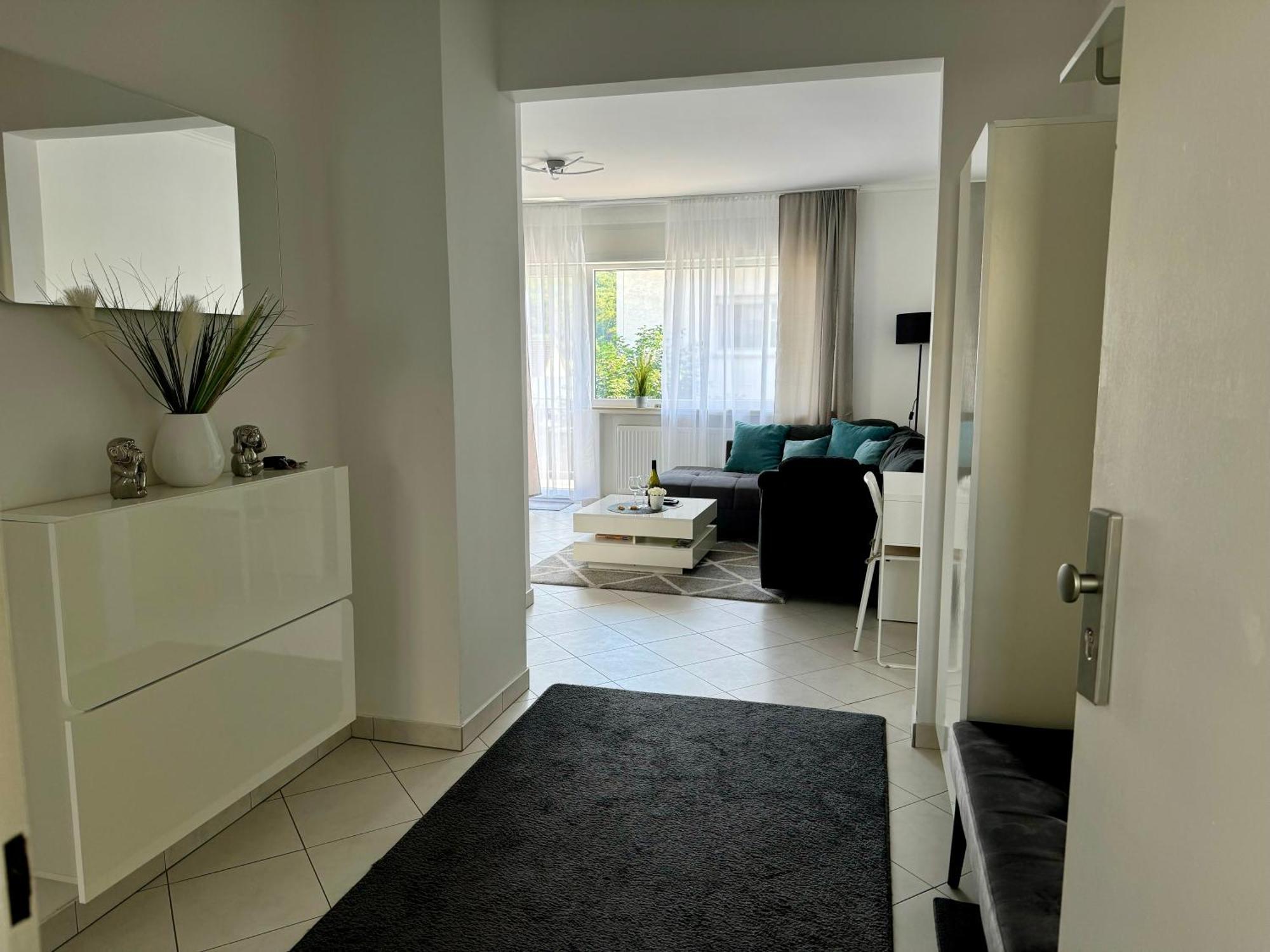 Traumhafte Kurstadt Apartment Moderne 2Zkb Balkon-Parkplatz 7-24 Check-In บัดเนาไฮม์ ภายนอก รูปภาพ